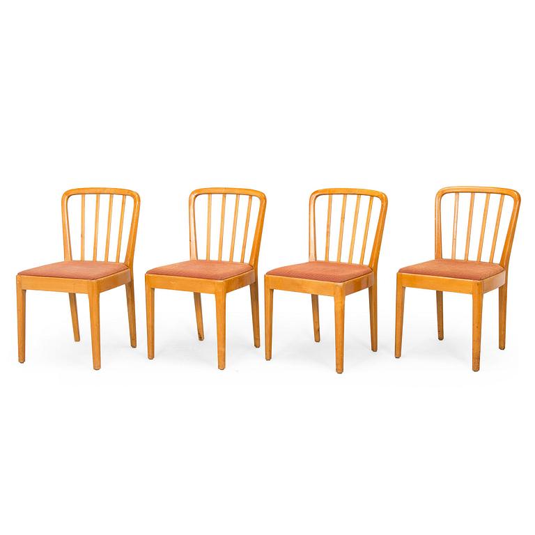 Aino Aalto, Four 1940s chairs for O.Y. Huonekalu-ja Rakennustyötehdas A.B.