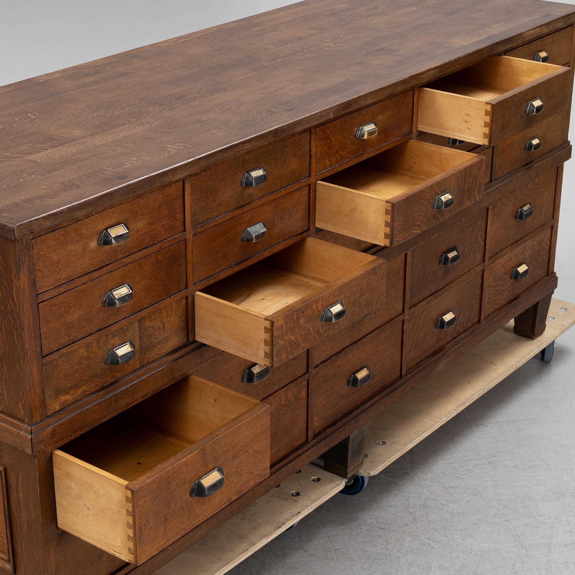 Köpmansdisk, tidigt 1900-tal.