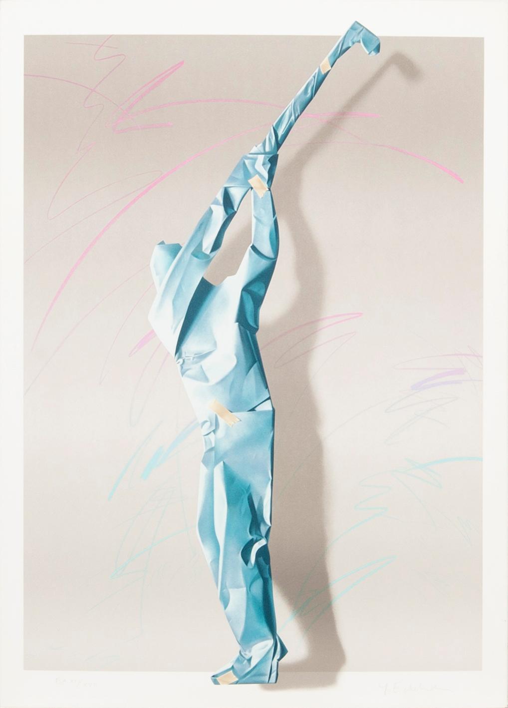 Yrjö Edelmann, "Wrapped golfer".