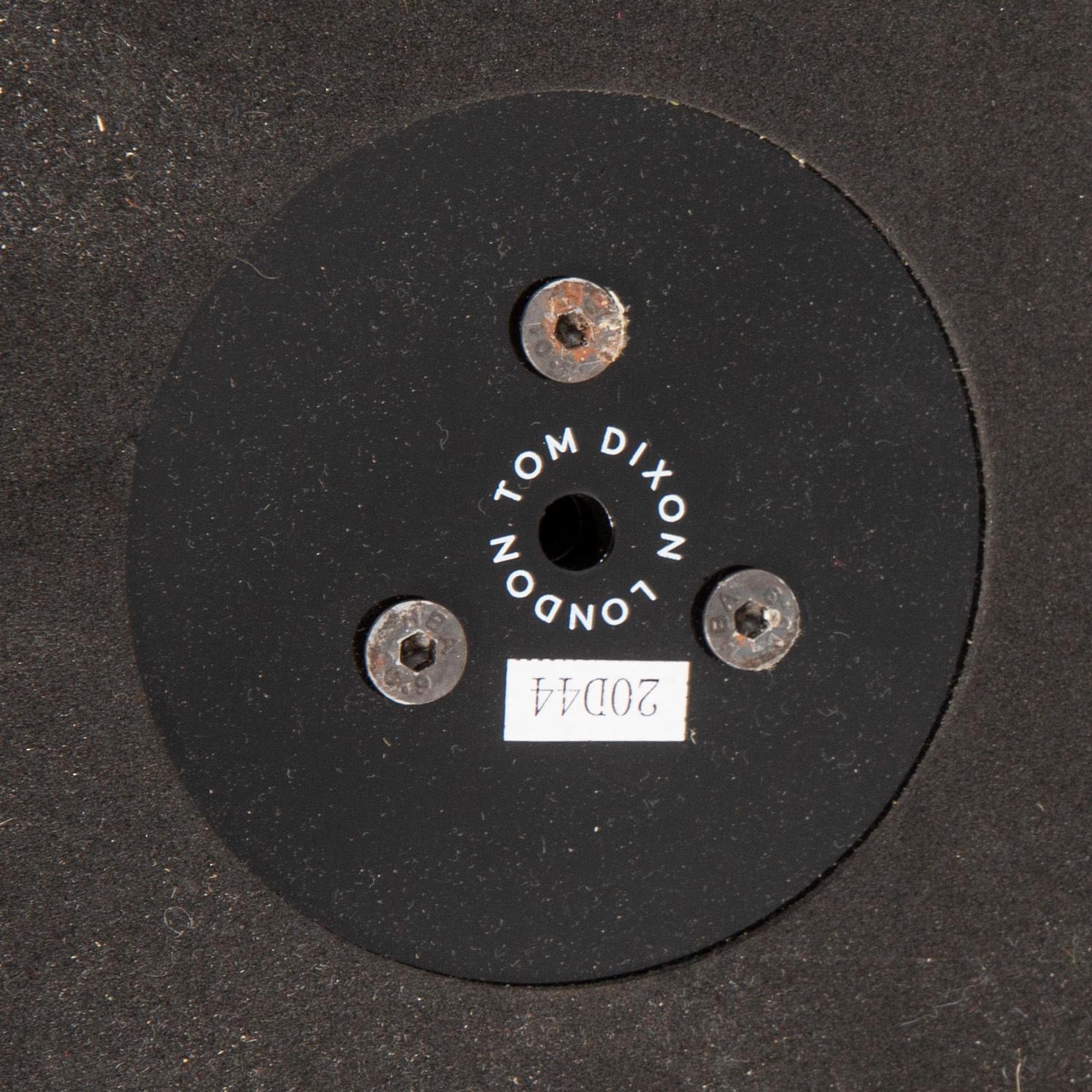 Tom Dixon, soffbord "Flash Table Circle Black", 2000-tal.