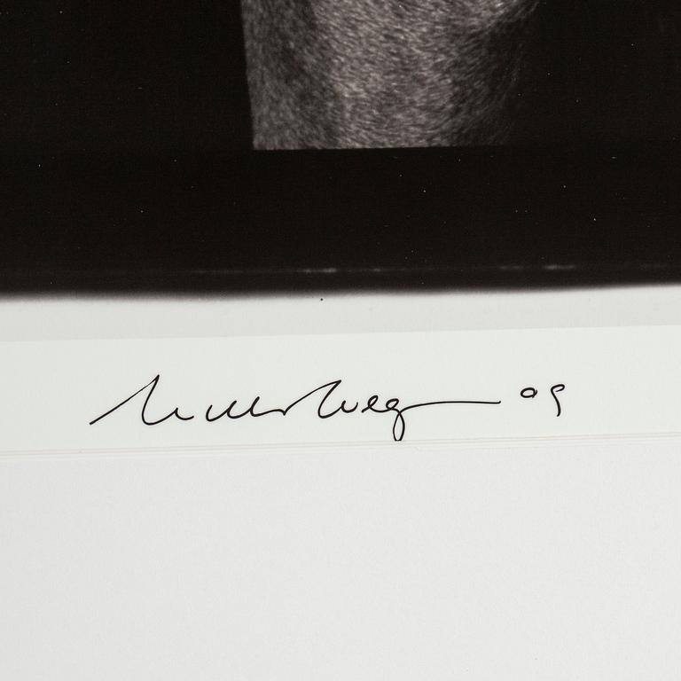 WILLIAM WEGMAN, fotografi, signerat och daterat -09.