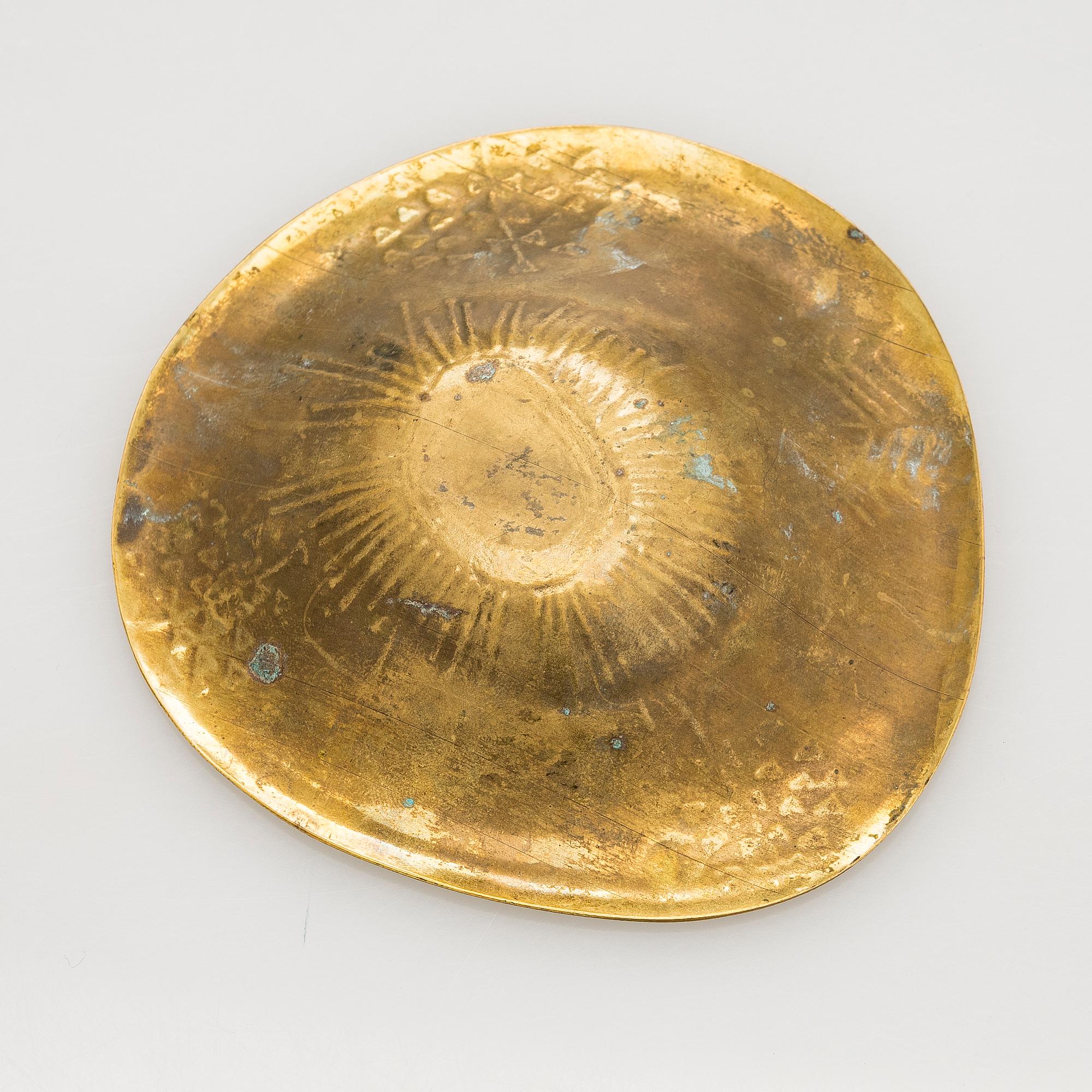 Tapio Wirkkala, A 'Midnight Magic' brass souvenir Tillander, Helsinki around 1950.