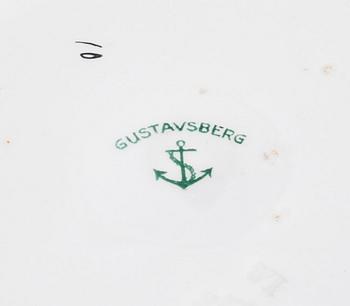BÅLSKÅLAR, 2 st, Gustavsberg 1920-1945.
