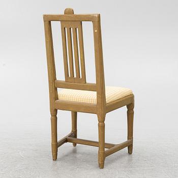 Chair, Gustavian, late 18th century.