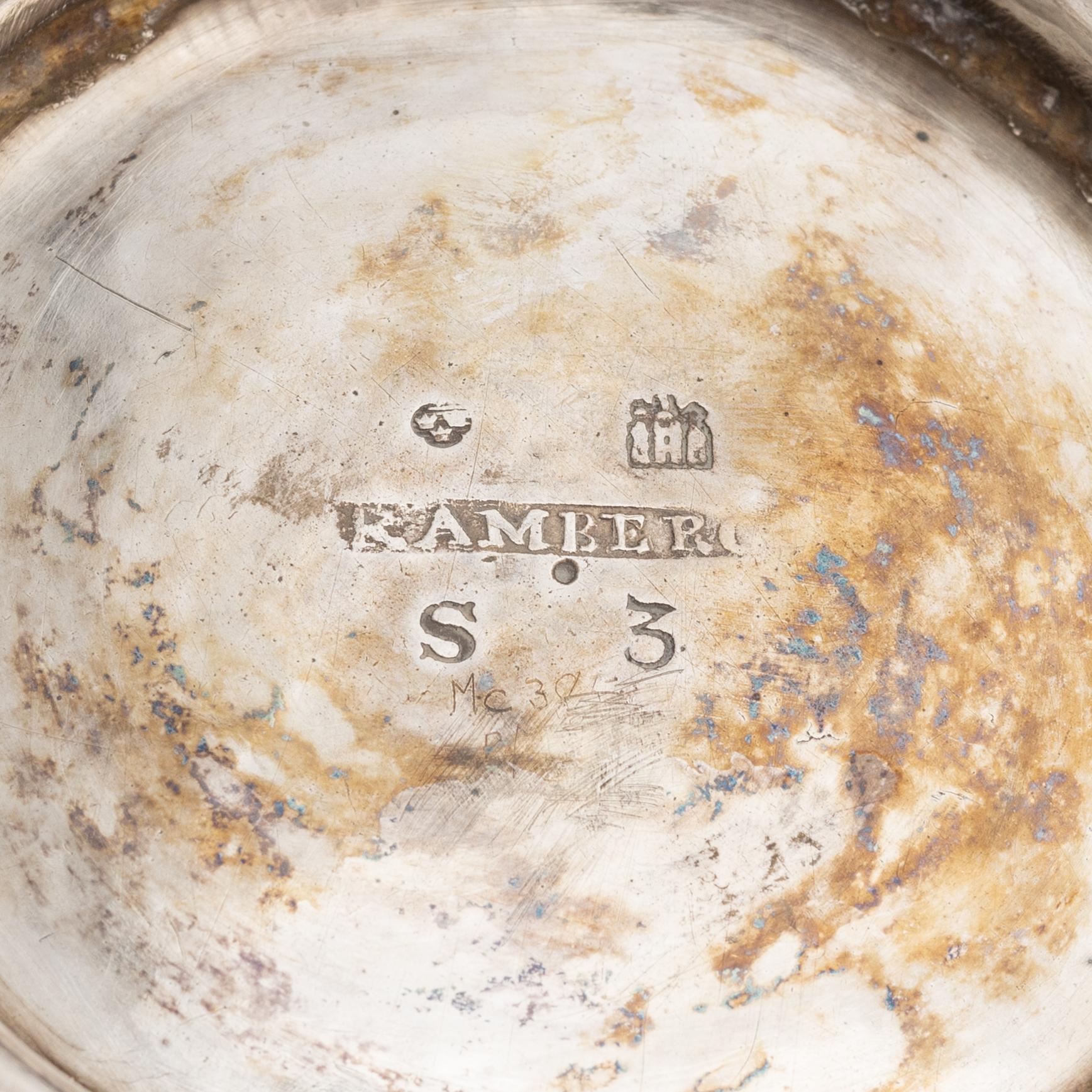 A silver-gilt beaker, mark of Niklas Ramberg, Lund 1824.