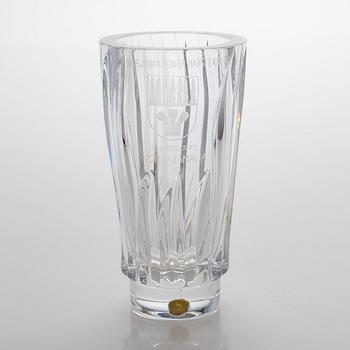 Aimo Okkolin, maljakko, lasia, "Liekki", Riihimäen lasi.