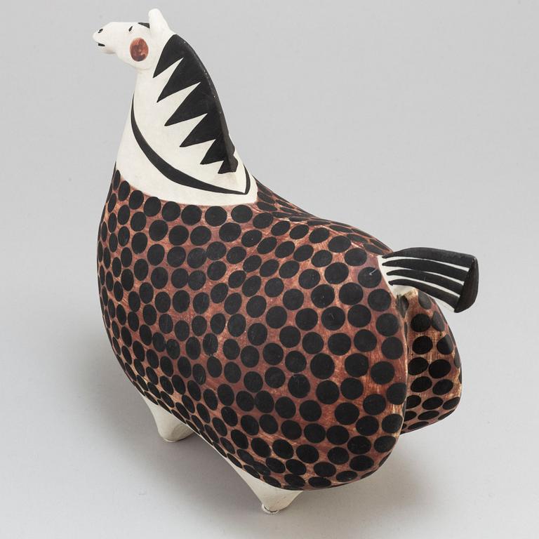 A 'Springare' stoneware figurine by Stig Lindberg, Gustavsberg.