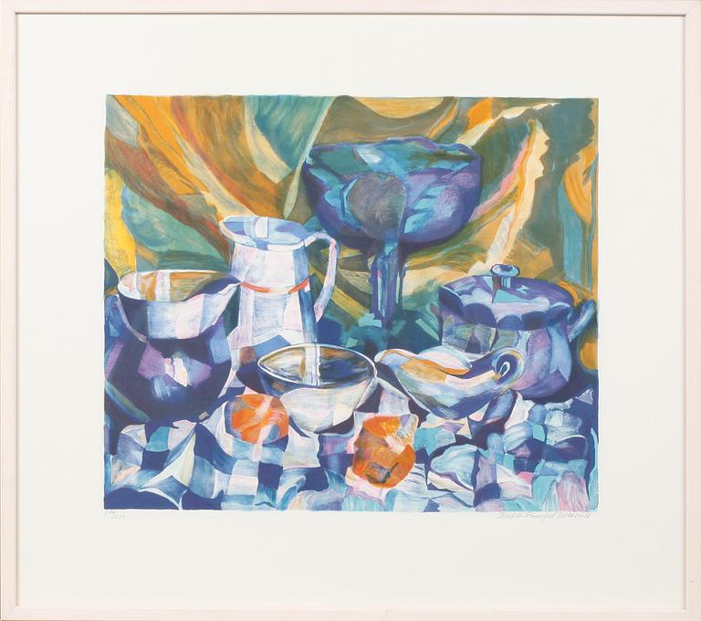 BARBRO RUNEFELT-TALTAVULL, färglitografi, signerad och numrerad 274/284.