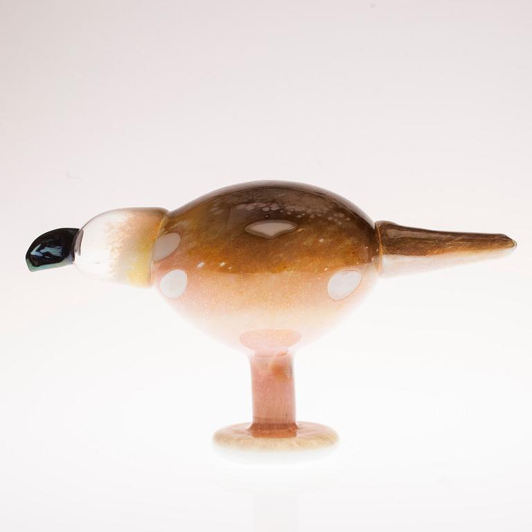 FIGURIN, glas, signerad O. Toikka, Nuutajärvi.