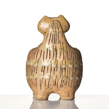 Lisa Larson, a unique stoneware sculpture/money box in the form of a cat, Gustavsberg Studio, probably 1950s.