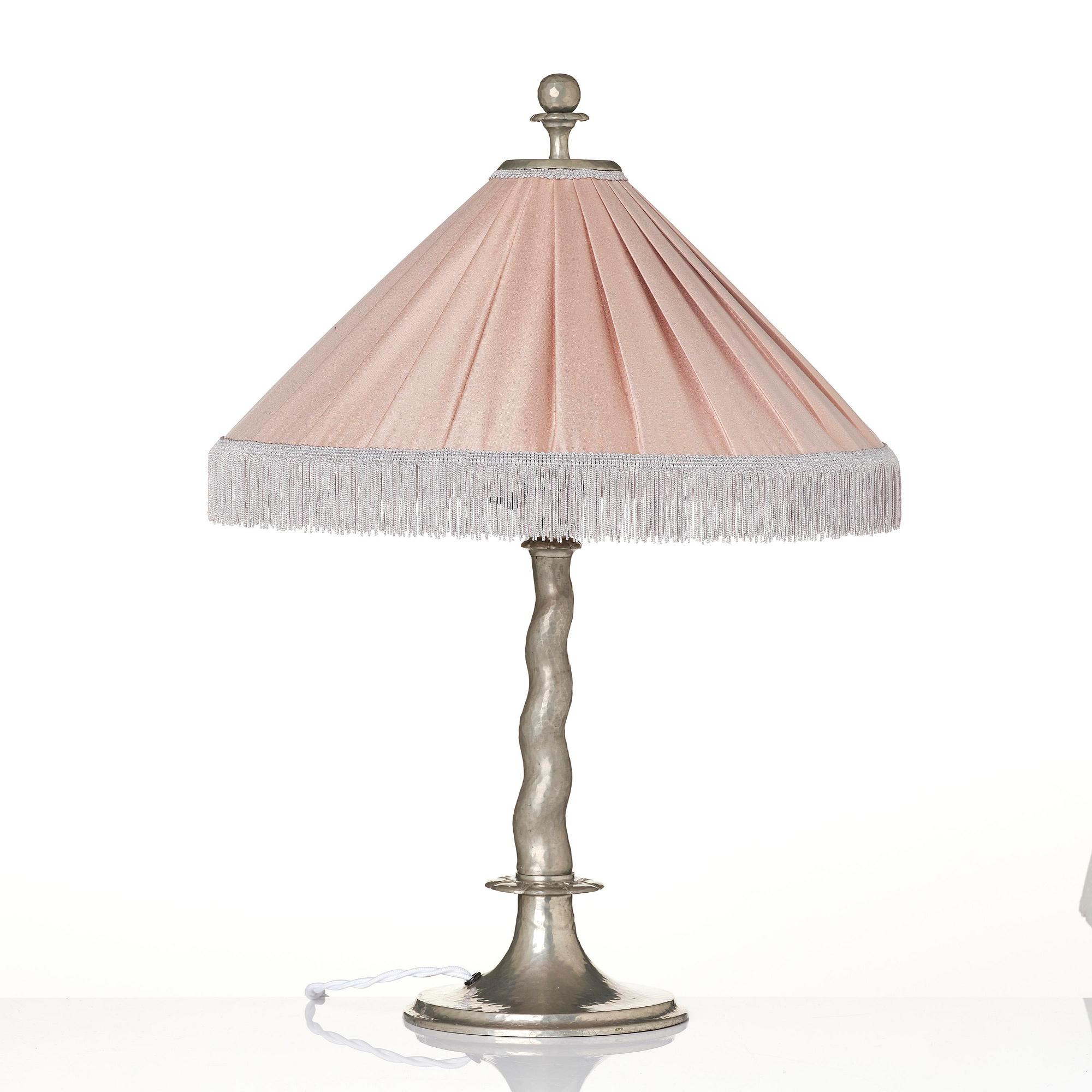 Harald Notini, a table lamp model "6891", Arvid Böhlmarks Lampfabrik, Stockholm, 1920s.