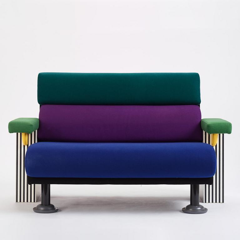 Michele De Lucchi, a "Lido" sofa, Memphis, Italy, post 1982.