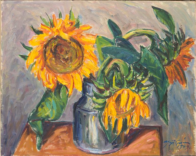 Yrjö Saarinen, Sunflowers.