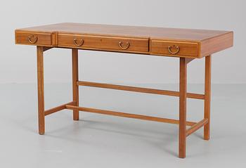 A Josef Frank mahogany and walnut desk, Svenskt Tenn, model 1022.