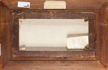 OKÄND KONSTNÄR, olja på duk. Bär sign G. Ciappa. 1800-tal.