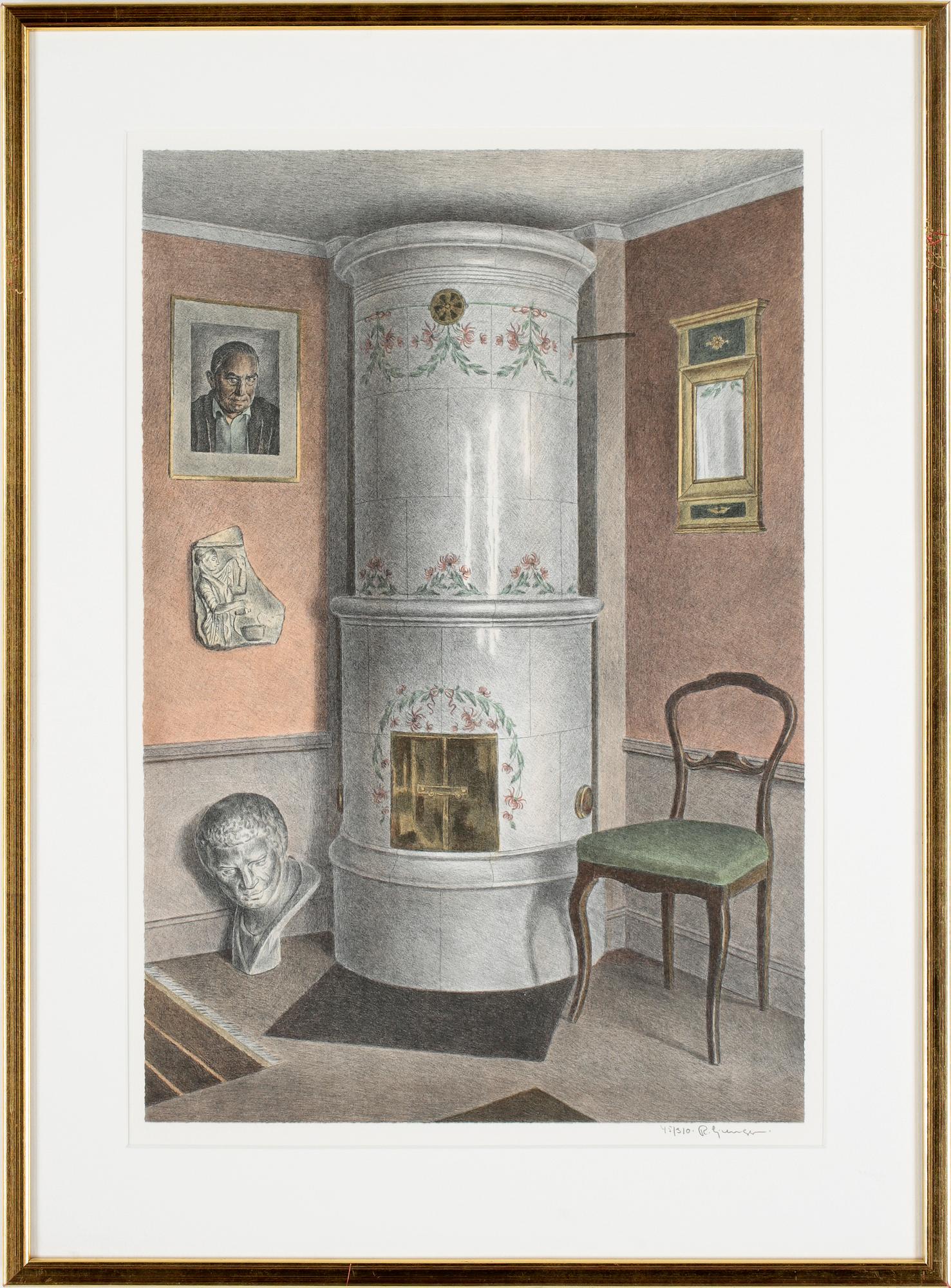 REINHOLD LJUNGGREN, litografi, signerad och numrerad 45/310.