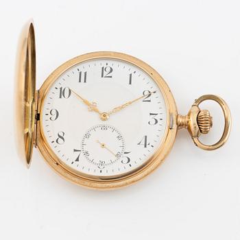 Zenith, pocket watch, hunter, 51 mm.