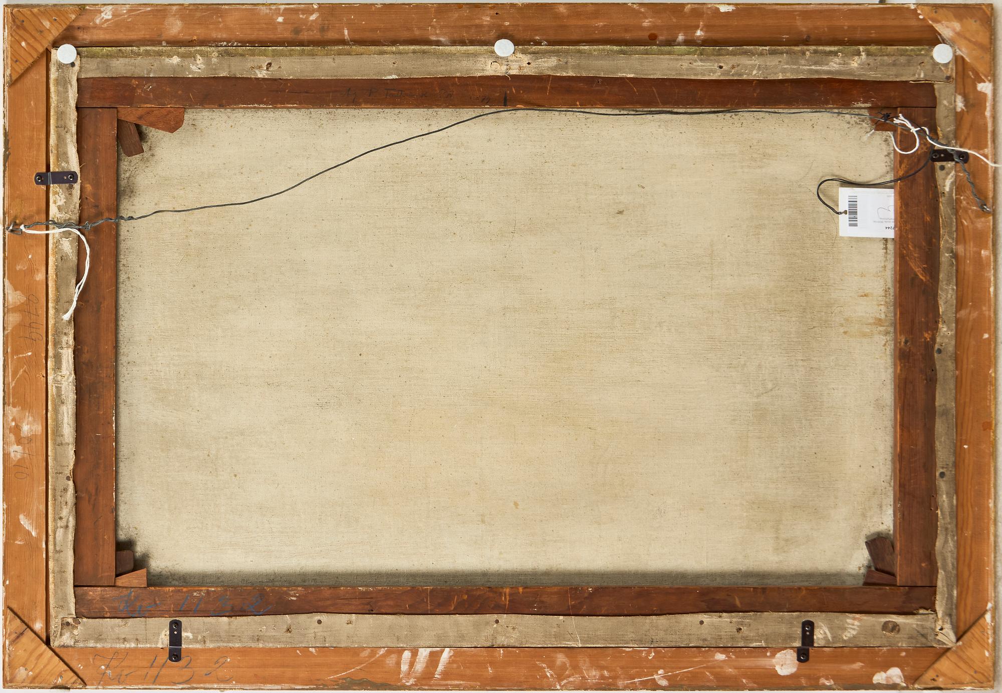 Engelsk skola, 1800-tal. Framryckande artilleri.