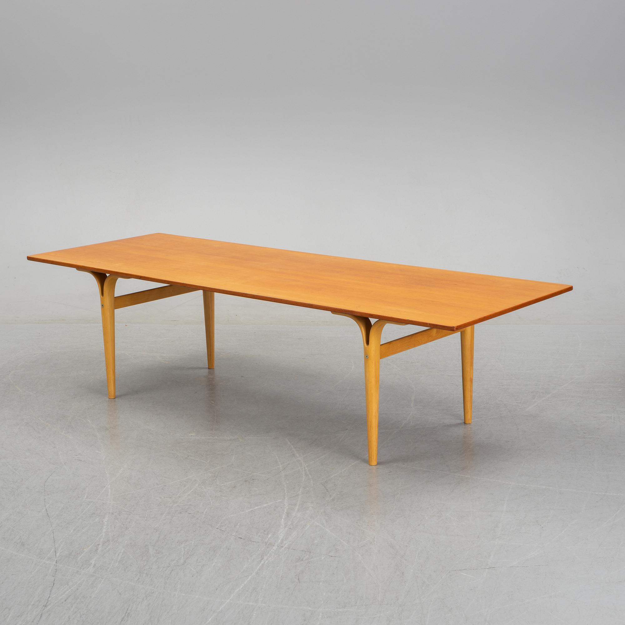 Bruno Mathsson, soffbord, Firma Karl Mathsson, Värnamo, 1960-tal.