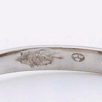 RING 18K vitguld m 1 briljant ca 0,25 ct.