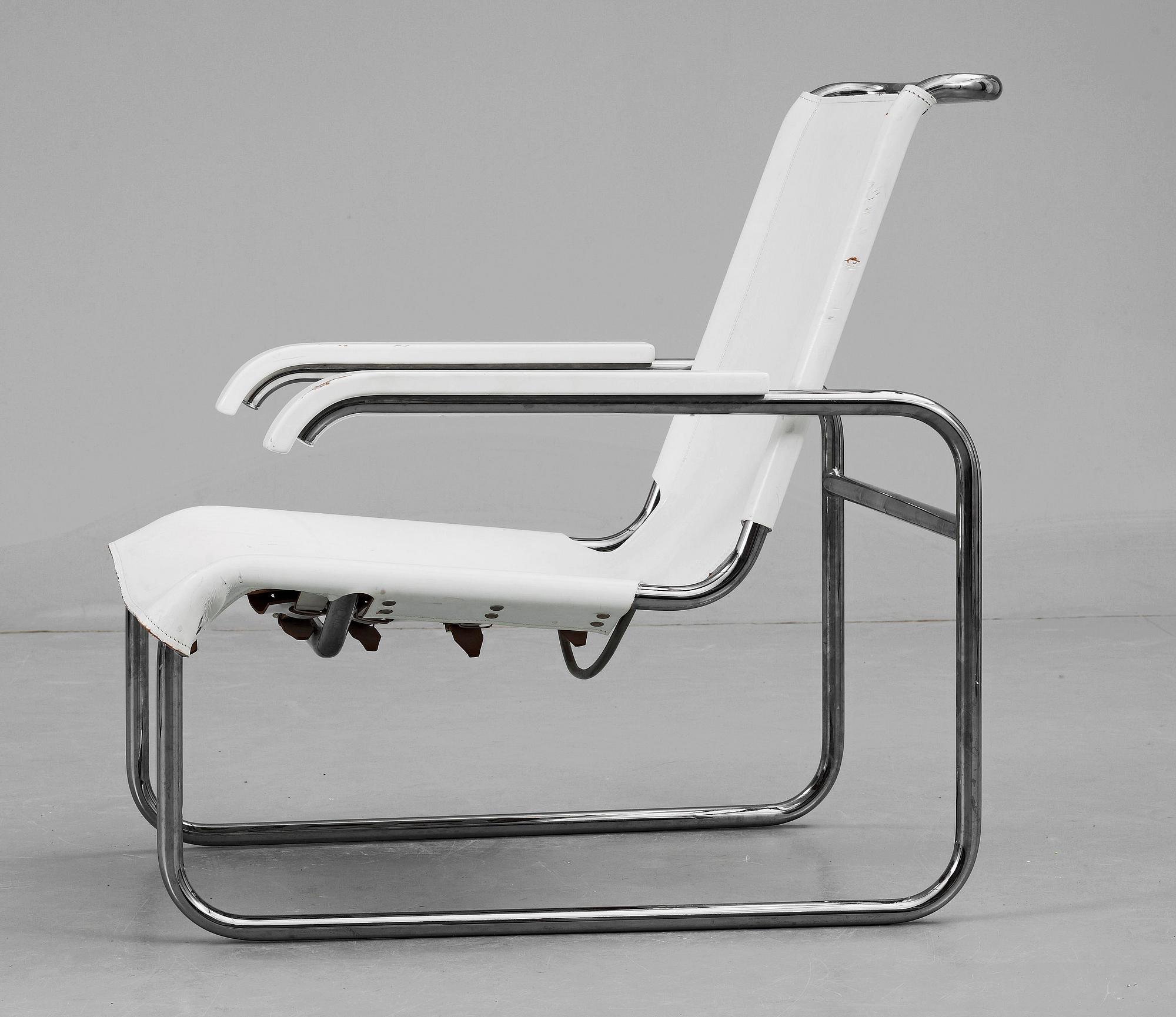 KARMSTOL, Modell B 35, Marcel Breuer, Thonet, 1980-tal.