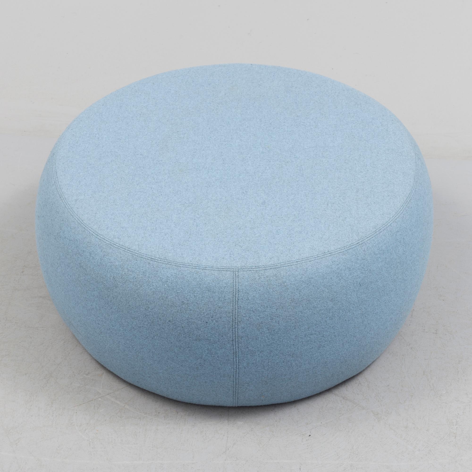 A "Laika Pouf" by Silvia Tauschke for Treku Chairs.