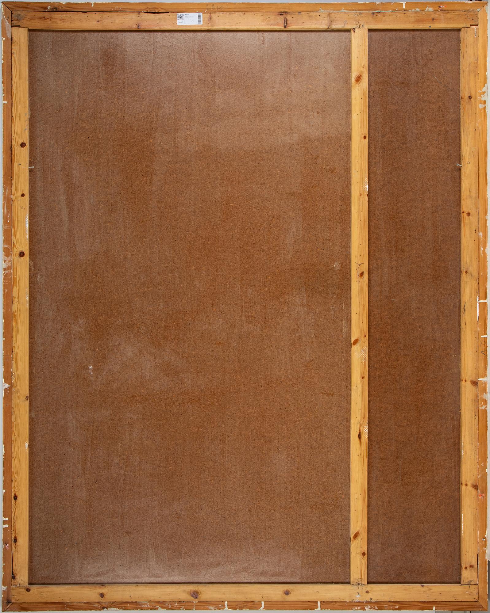 Wall painting, 5, early 19th Century, oil on canvas/panel.