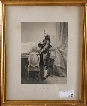 GRAVYRER, 2 st, 1800-tal.