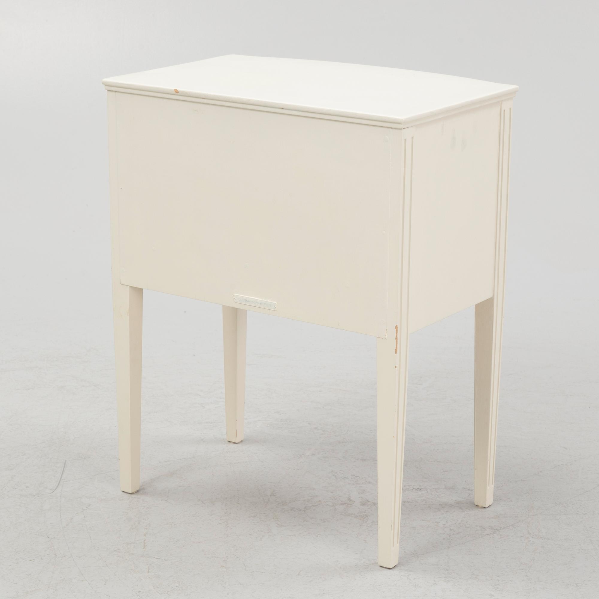 A Swedish dressing table and a bedside table, Nordiska Kompaniet, 1943.