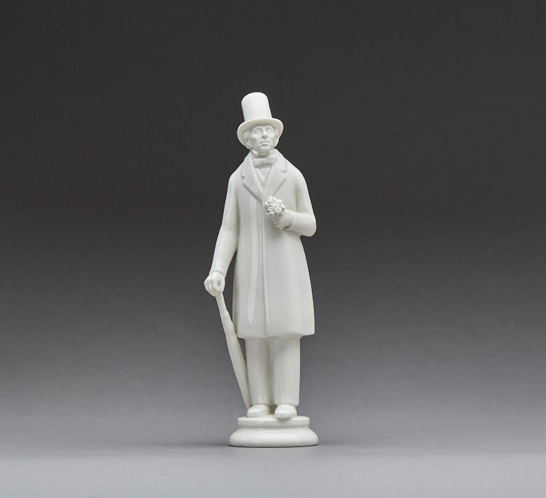 FIGURIN, Royal Copenhagen, porslin, 1900-tal.