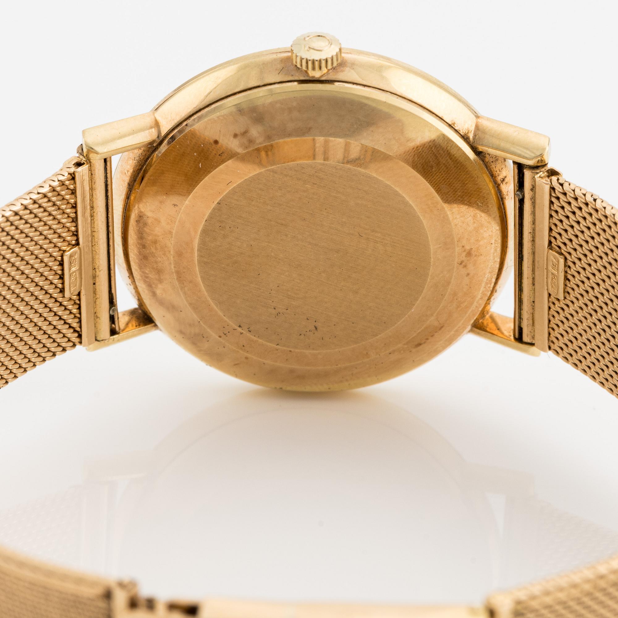 Omega, Genève, armbandsur, 34 mm.