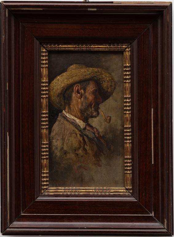 Giuseppe Giardiello, Man with a Pipe.