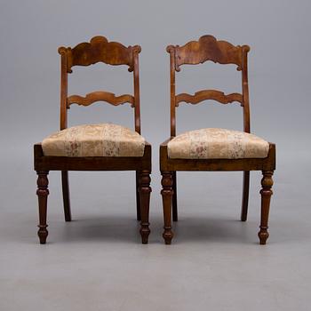 STOLAR, 4 st, senempire, 1800-talets mitt.