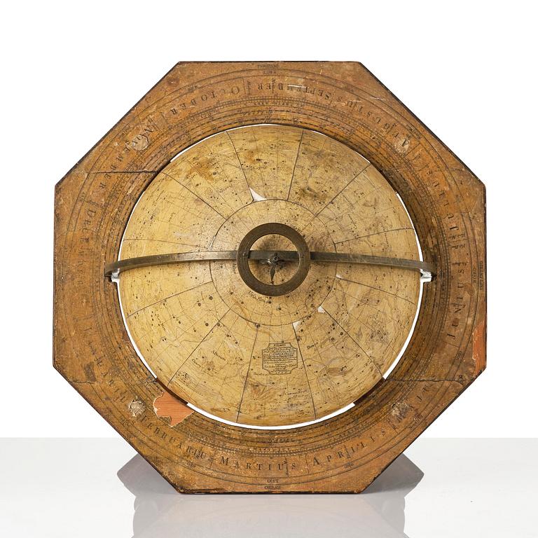 A celestial library globe by A. Åkerman (manufacturer of globes in Uppsala 1759-78), 1759.