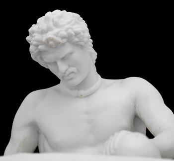 FIGURIN, parian, Bing & Gröndal Danmark. 1900-talets andra hälft.