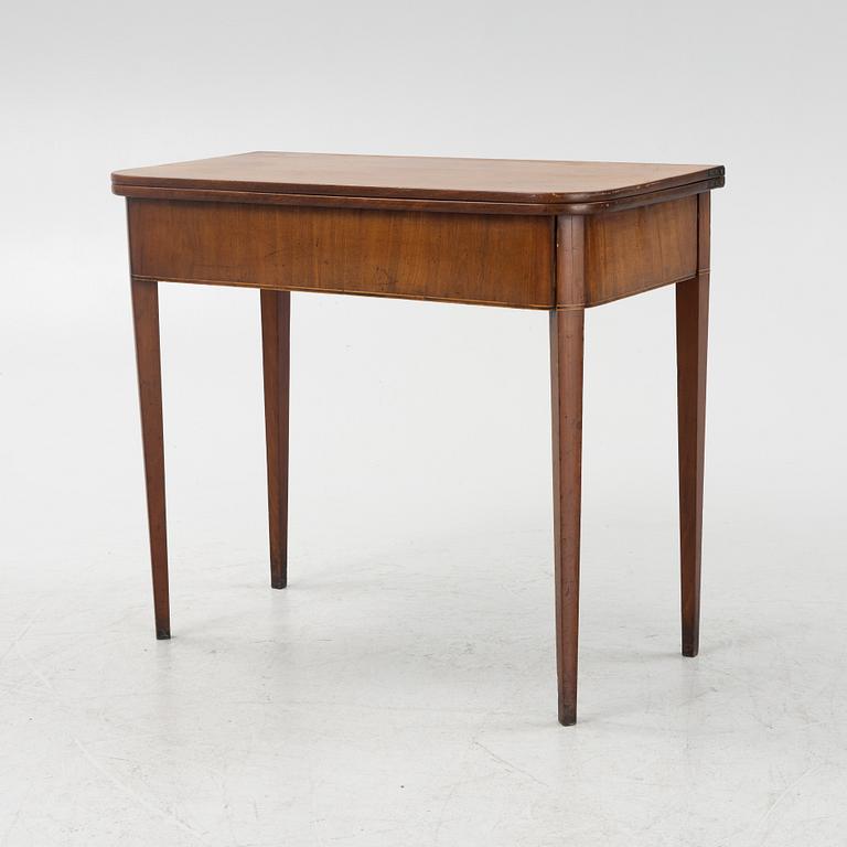 Spelbord, sengustavianskt, 1800-talets början.