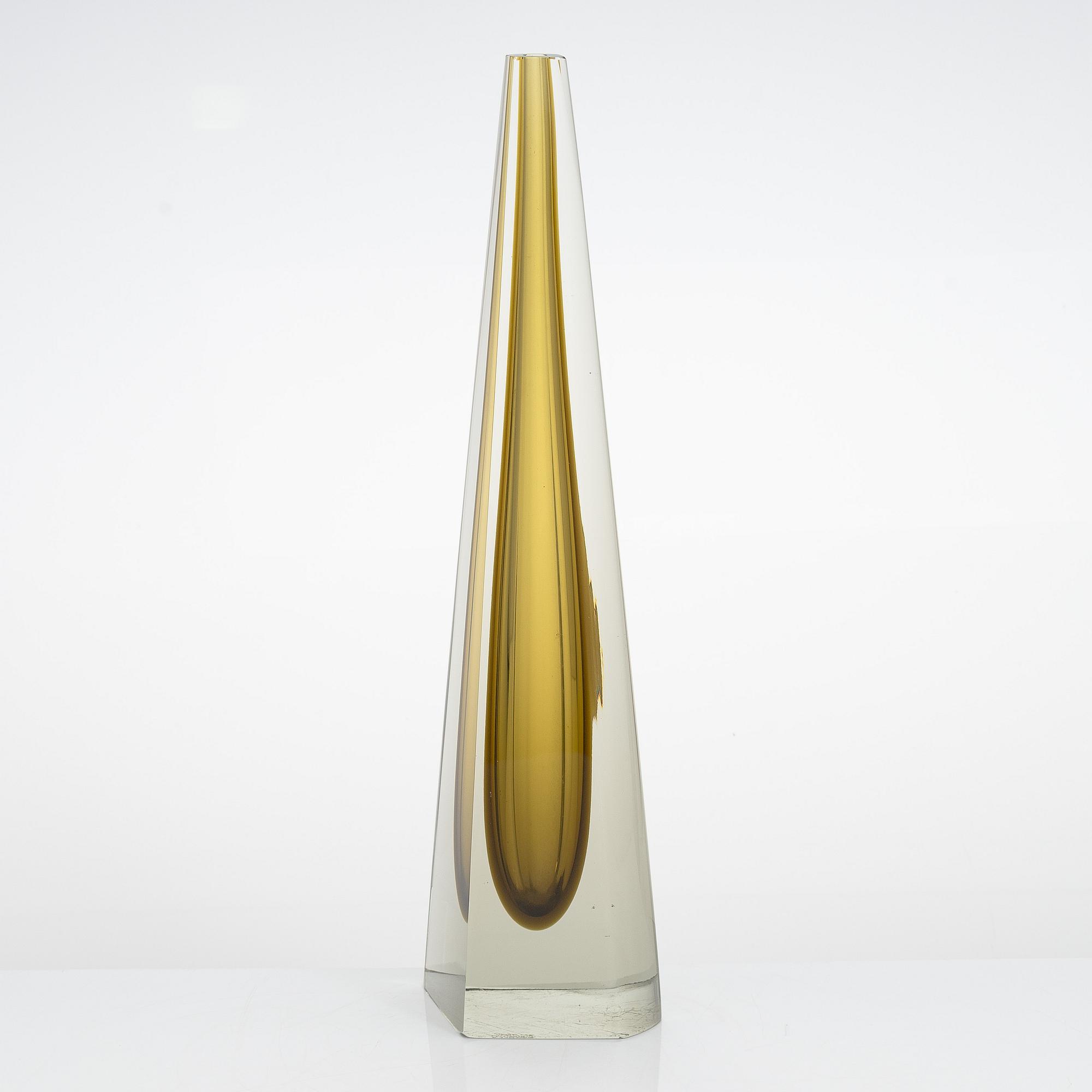 Kaj Franck, a 'KF 246' sculpture signed K. Franck Nuutajärvi Notsjö -62.