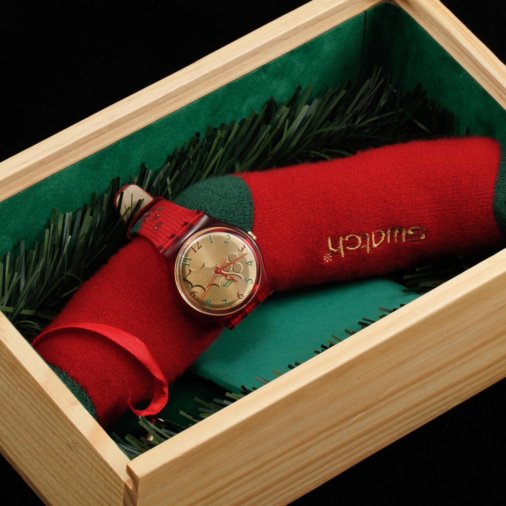 ARMBANDSUR, Plast, Swatch, Holly Joy, 2004.