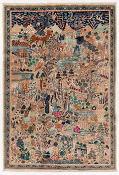 Carpet, Kashmar 285 x 195 cm.