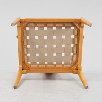 A cherrywood 'Chinachair'  by Hans J Wegner for Fritz Hansen, dated 1989.