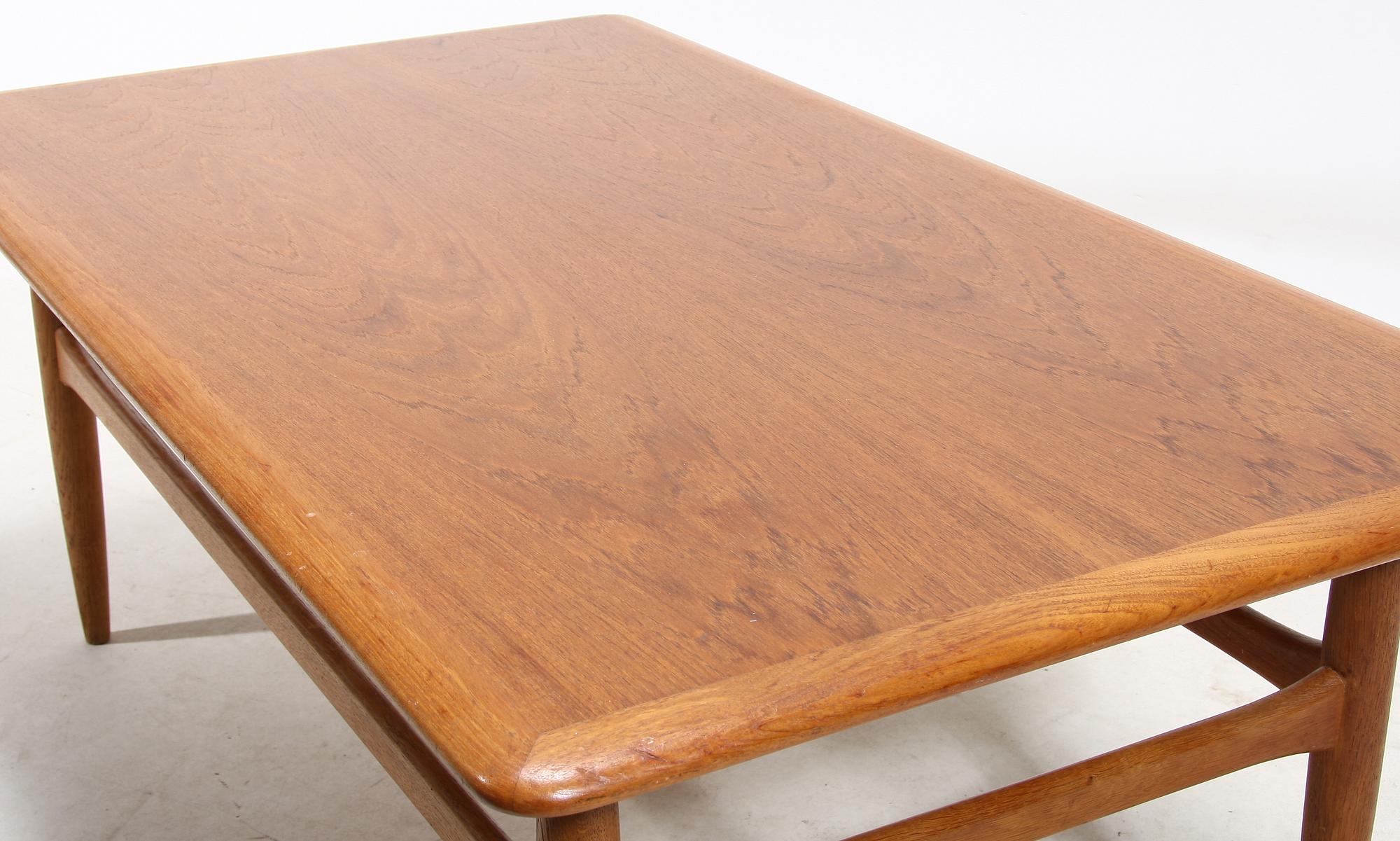 SOFFBORD, stämpelmärkt Jason Design, Danmark 1950-60-tal.