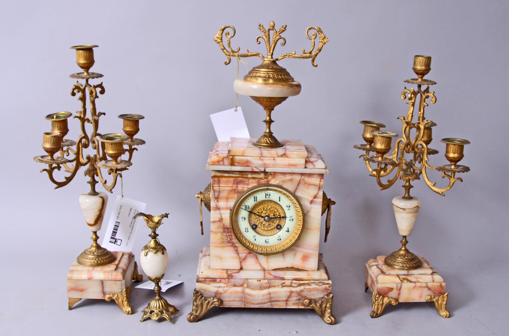 BORDSGARNITYR, 4 delar, Louis XV-stil, 1800/1900-tal.