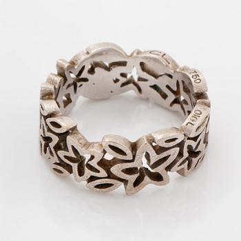 Ole Lynggaard, Charlotte Lynggaard, Ring, "Anemone" 18K white gold.