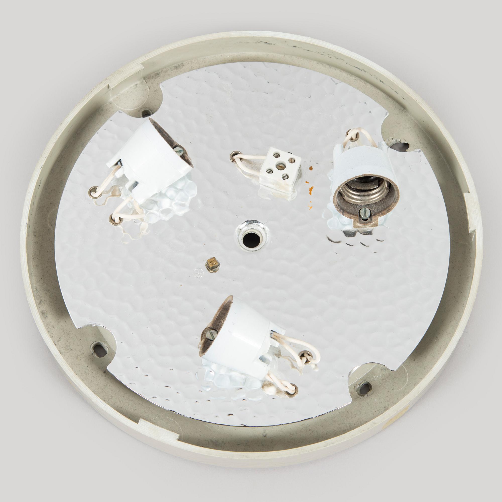 Motoko Ichii, wall/ ceiling lamp, model P111, Staff Leuchten, Germany. 1960s.