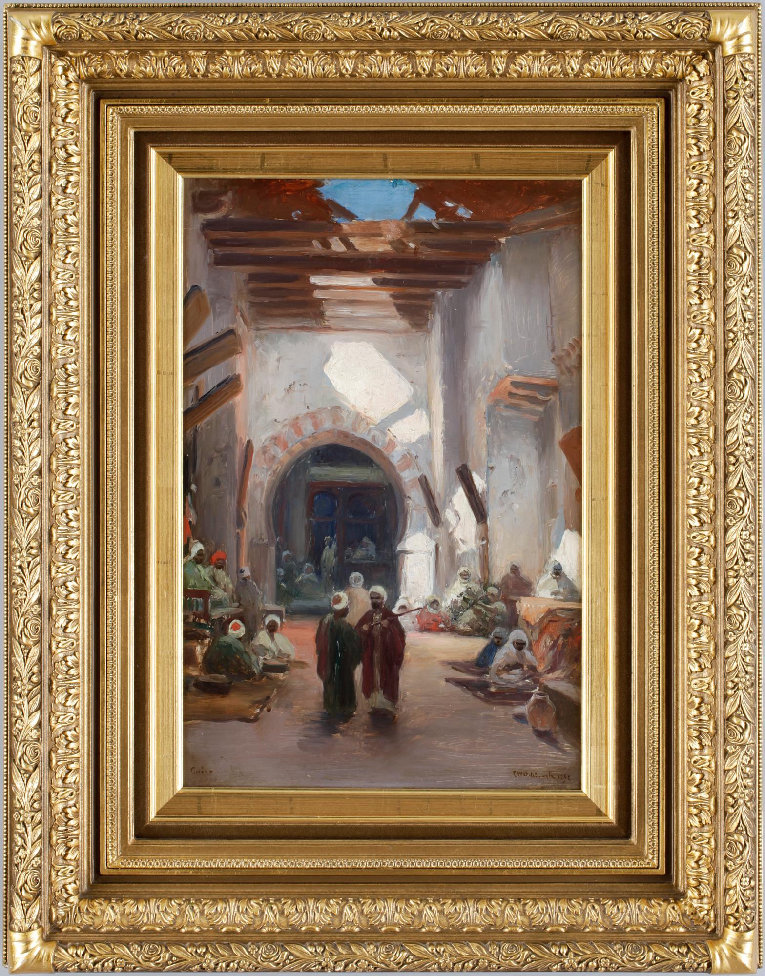 FRANS WILHELM ODELMARK, olja på duk, sign o otydl dat.