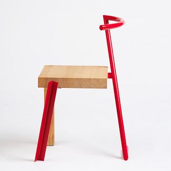 Sigurdur Gustafsson, a “Tango” chair, ed. 35/99, Källemo, Värnamo, post 1998.