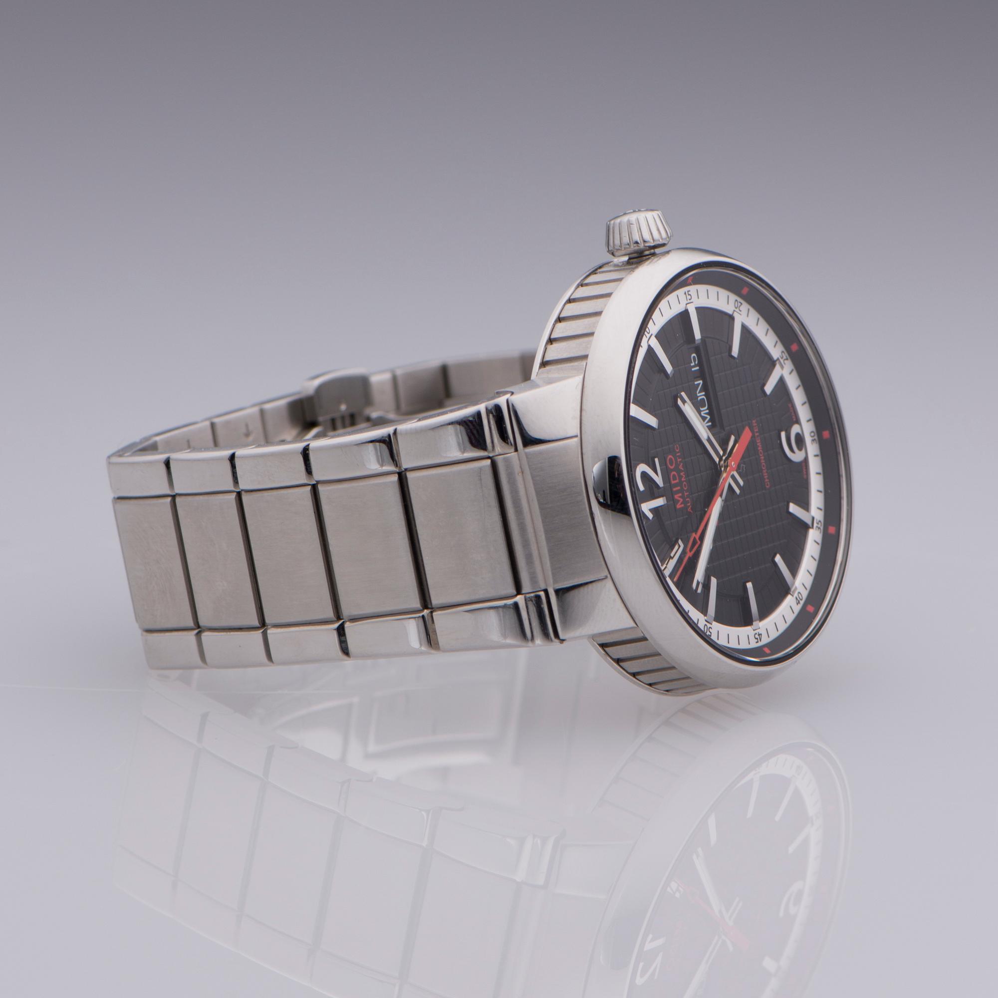 MIDO, Great Wall, automatic, chronometer, wristwatch, 42 mm.