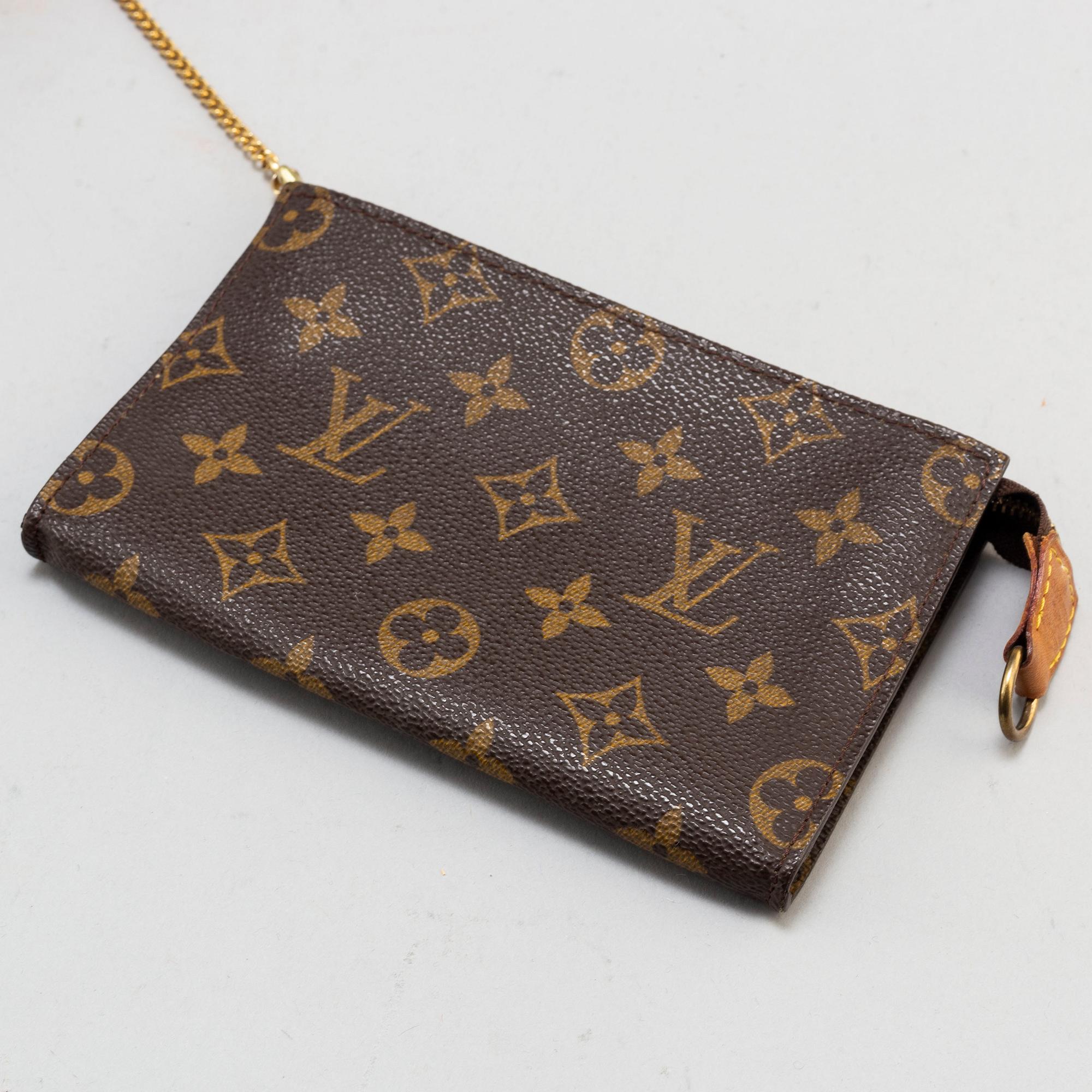 LOUIS VUITTON Monogram Petit Bucket with pochette. Bukowskis