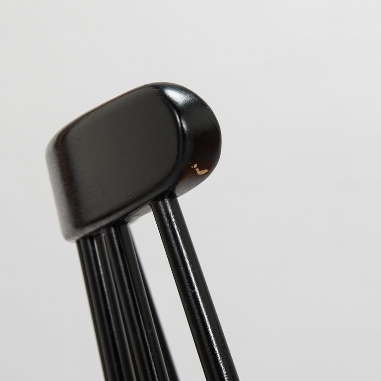 Ilmari Tapiovaara, four mid-20th century 'Pelimanni' chairs for Asko.