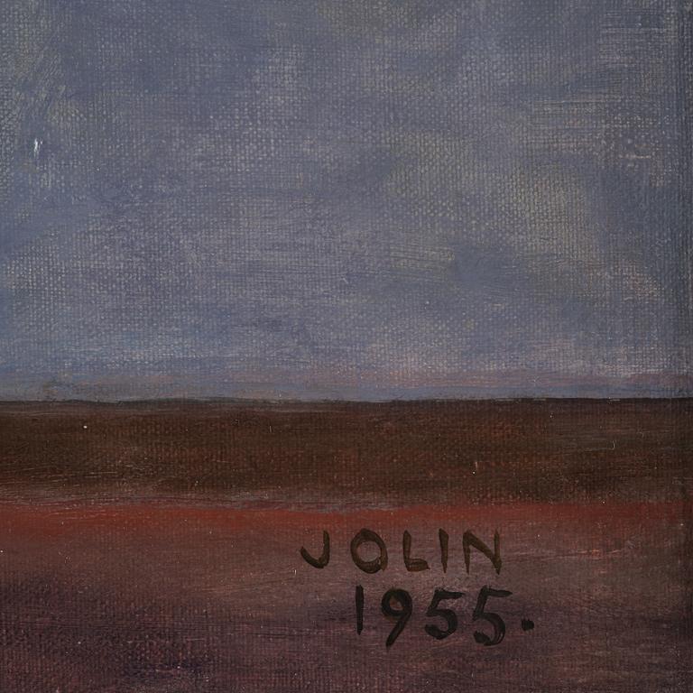 Einar Jolin, Still life with lilies.